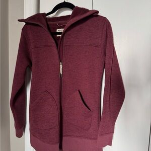 Burton Minxy Fleece Hoodie with High Collar Snowboarding